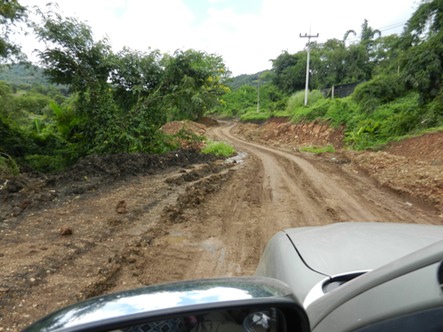 Lahu Village road