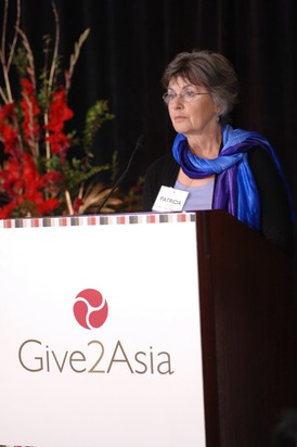 Pat Taylor at Give2Asia 10-Year Gala