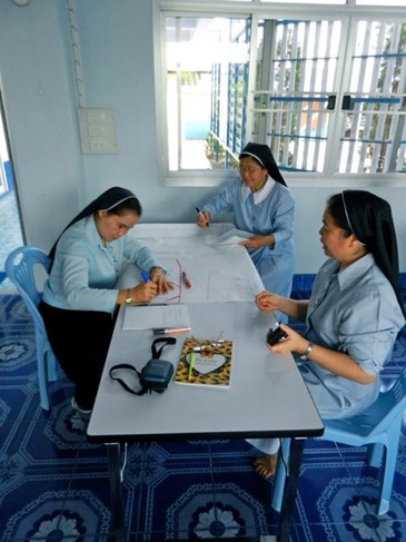 Good Shepherd Sisters - Chiang Rai sisters at work