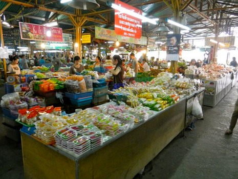 Thai Cooking School - shopping