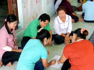 Good Shepherd Sisters - Nong Khai - group meeting