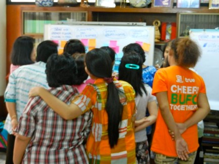 Good Shepherd Sisters – Chiang Rai team sorting