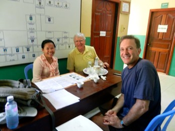 Future of Khmer Children - Jana, Bill, and Scott
