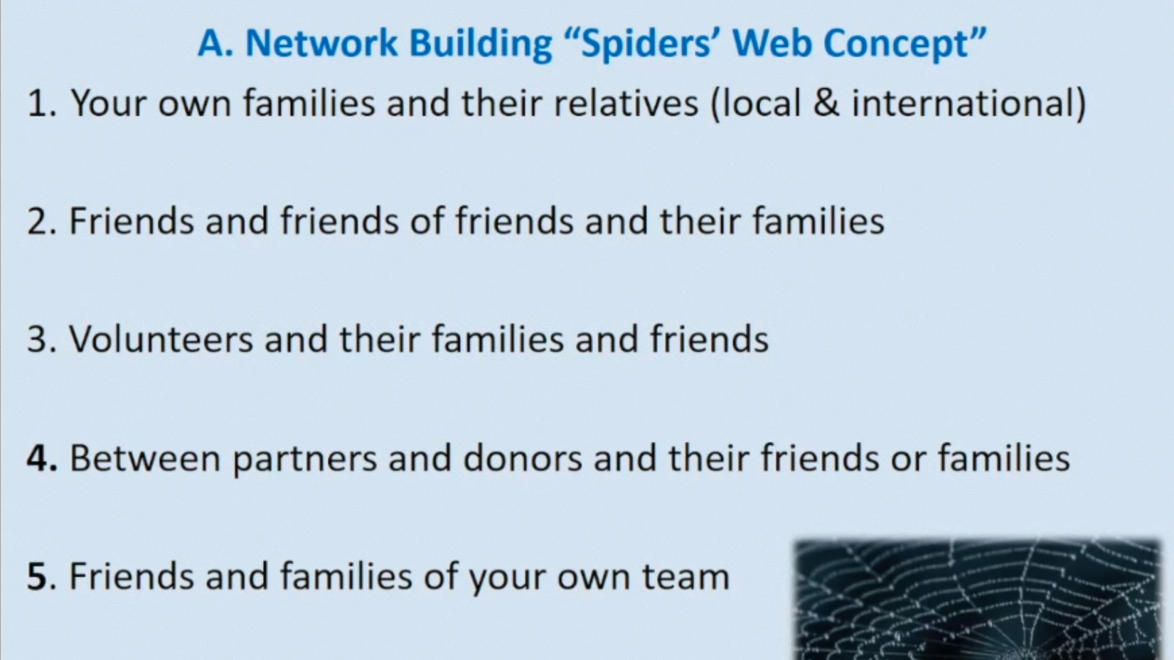 Video featuring Sedtha Long - Networking