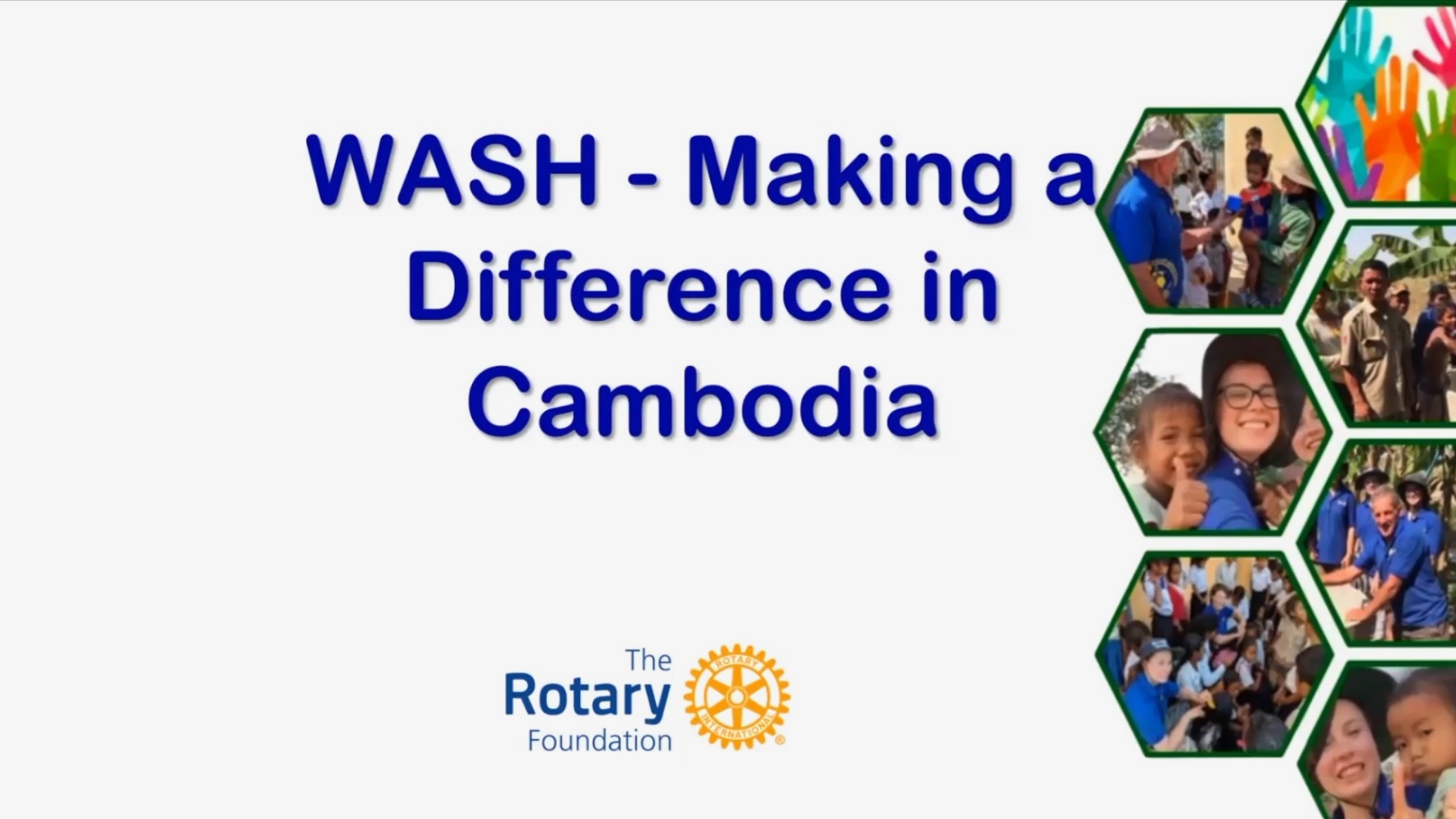 Video featuring Paul Rake - WASH Programs