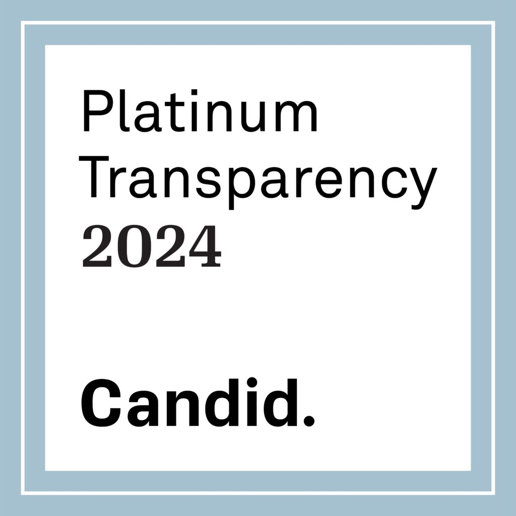Platinum Transparency seal for 2024
